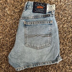 Vintage Lucky Brand Light Blue Denim Shorts